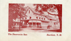 Dunrovin Inn Bartlett NH