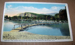 foot bridge over Saco 1910