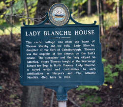 Lady Blanche Murphy historic marker