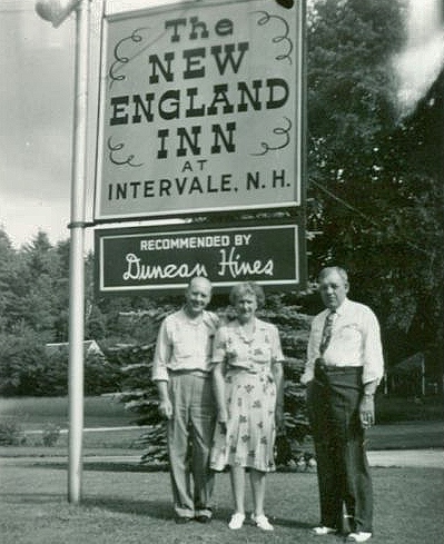 Dick Badger at New England Inn, intervale NH