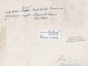 Willey card backside