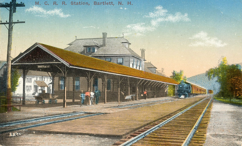 Railroad Station Bartlett Village New Hampshire