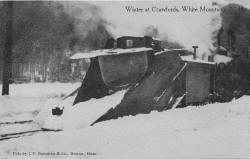 Railroad Snowplow on Steam Loco