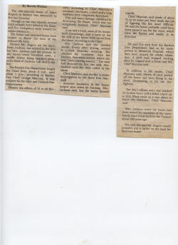 Irregular newspaper article