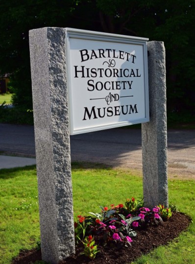 Bartlett Historical Street Sign