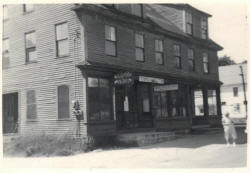 Bartlett NH, barber shop, post office and store